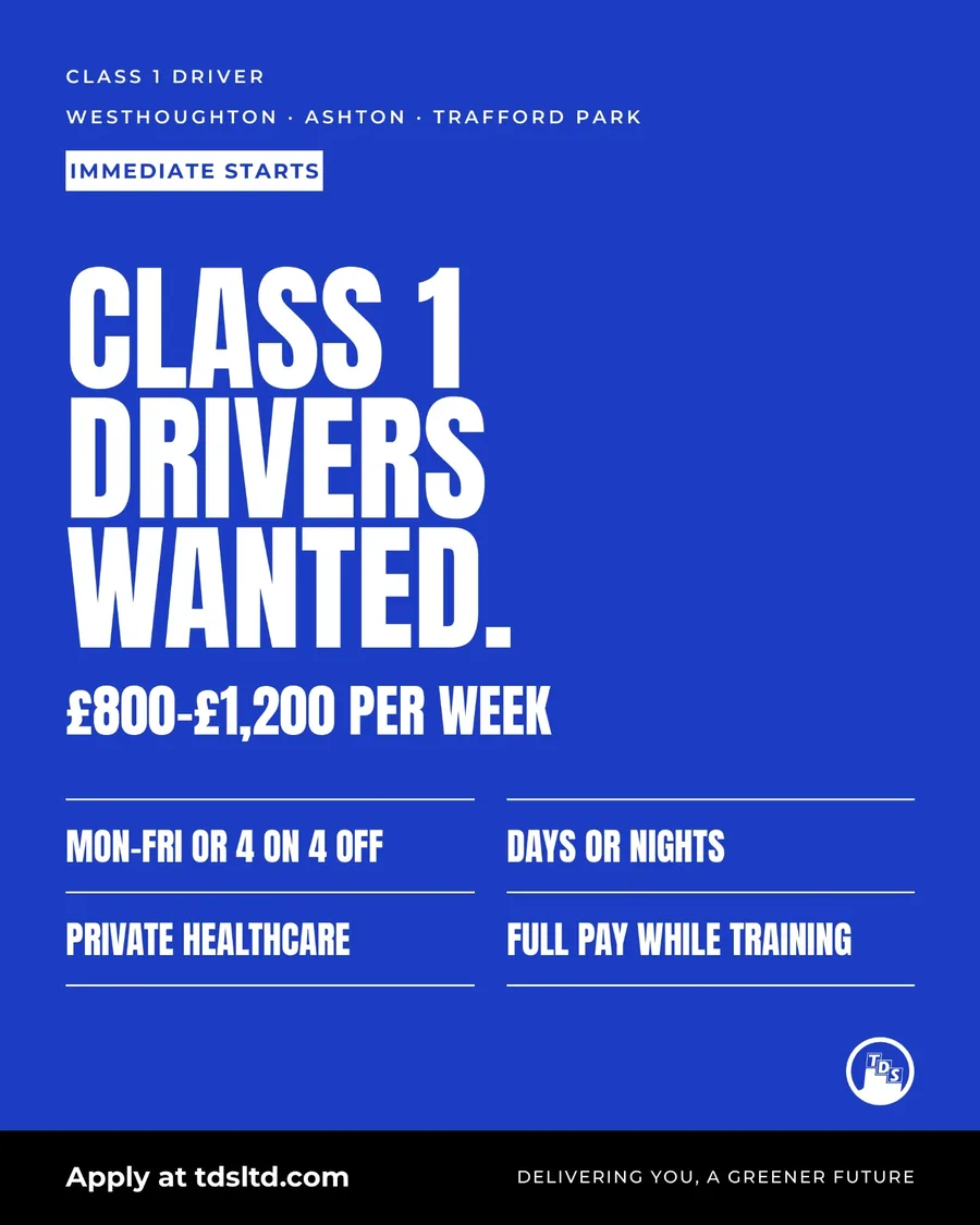 TDS recruitment advert, version 4 of 4